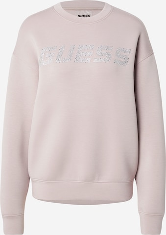Sweat-shirt 'CECILIA' GUESS en gris : devant