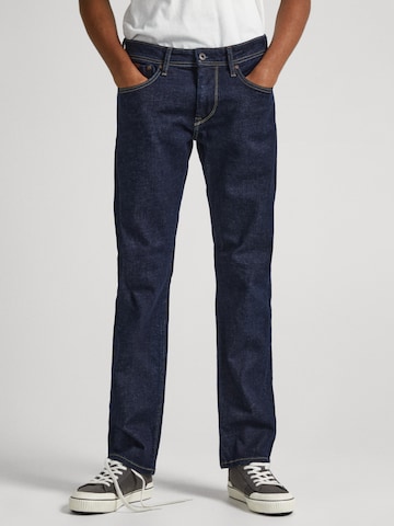 Regular Jeans 'CASH' de la Pepe Jeans pe albastru: față