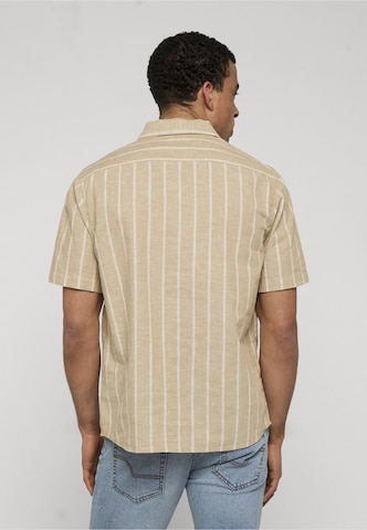 Coupe regular Chemise 'Tryp' INDICODE JEANS en beige