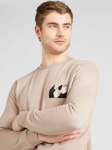 WESTMARK LONDONSweater majica 'Destination Alps' - bež boja