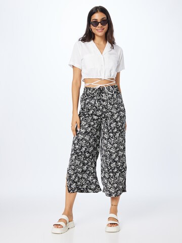 Wide leg Pantaloni 'SPAPEKARIN' de la Tally Weijl pe negru