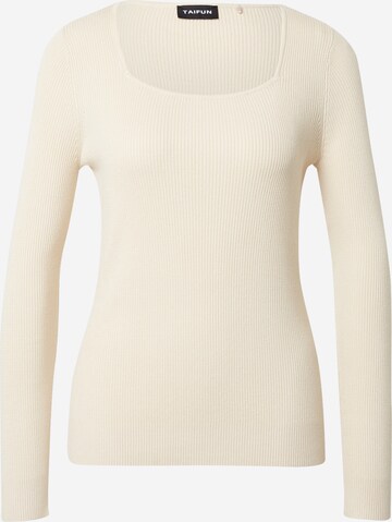 TAIFUN Pullover in Beige: predná strana