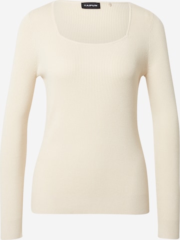 TAIFUN Pullover in Beige: front
