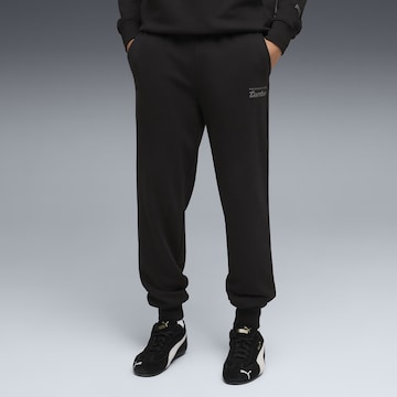 PUMA Tapered Hose 'Porsche Legacy Essentials' in Schwarz: Vorderseite