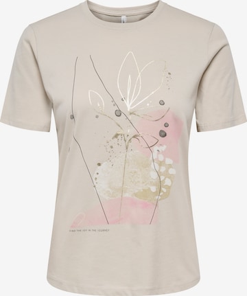 pilka ONLY Marškinėliai 'ONLKITA JANY': priekis