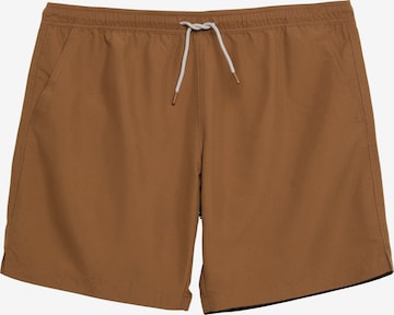 s.Oliver Men Big Sizes Badeshorts in Braun: Vorderseite