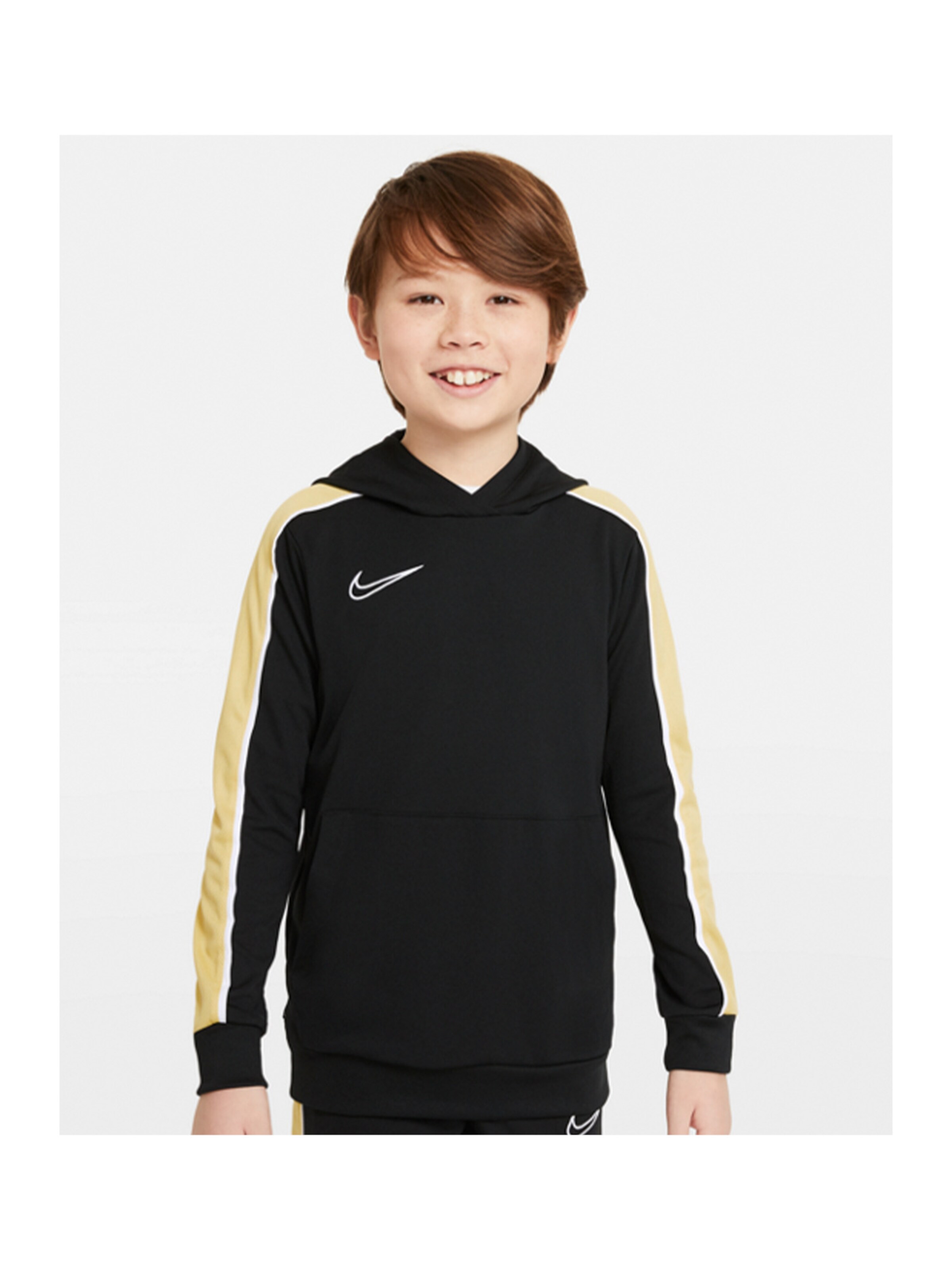 NIKE Sportsweatshirt in Schwarz: Vorderseite