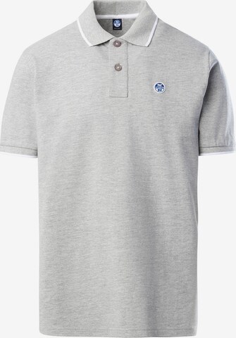 North Sails Poloshirt in Grau: predná strana