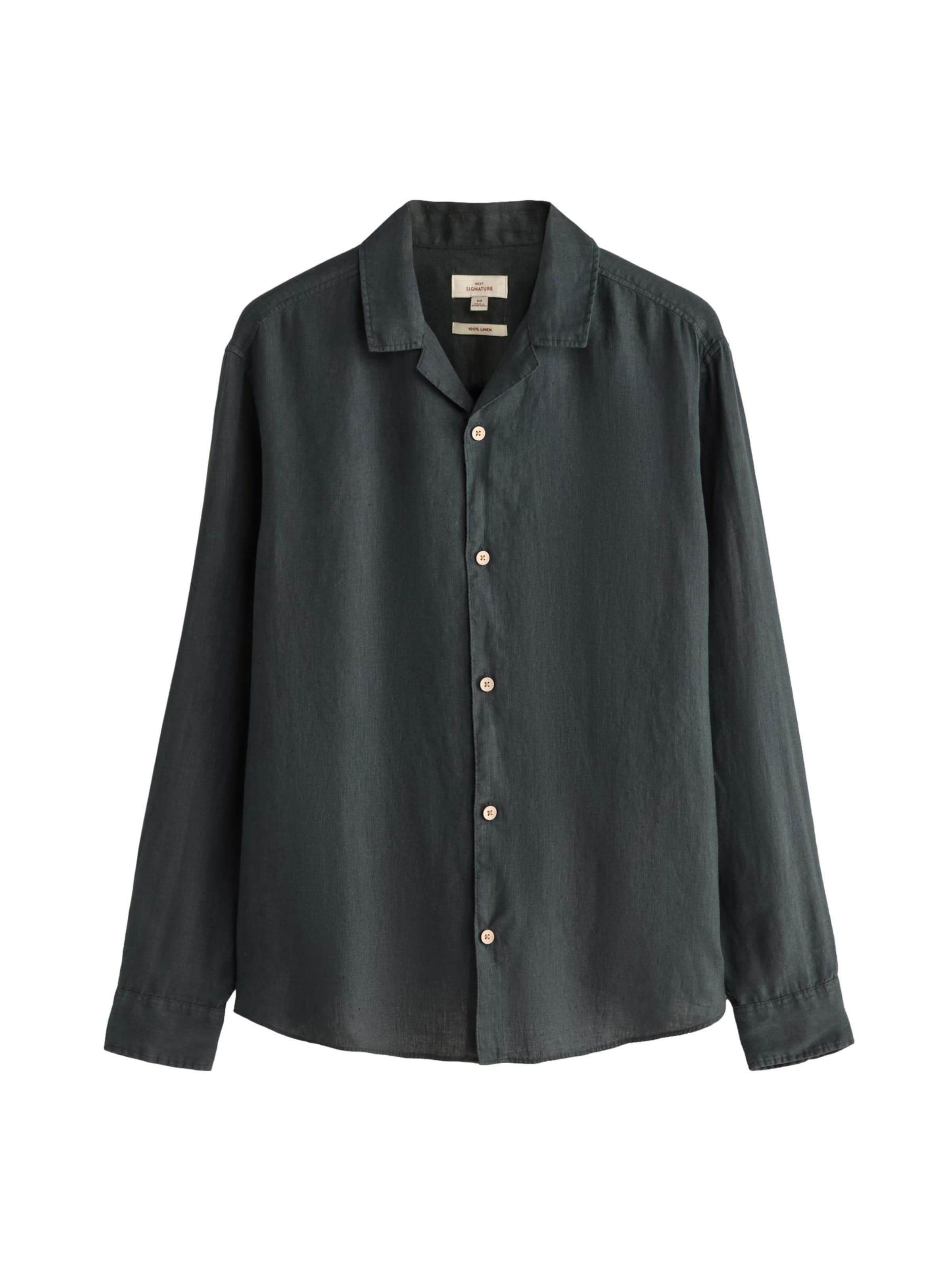 Camicia di Next in nero: frontale