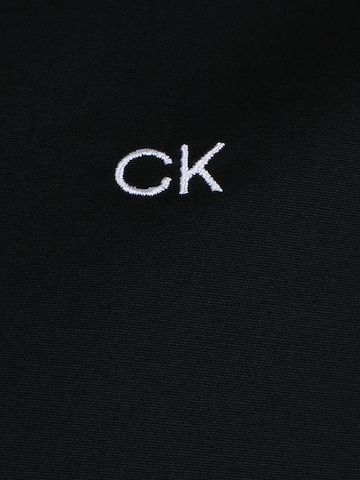 Calvin Klein Big & Tall Slim fit Πουκάμισο σε μαύρο