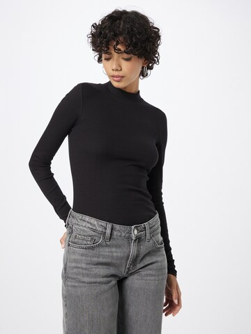 WEEKDAY Shirt in Schwarz: Vorderseite