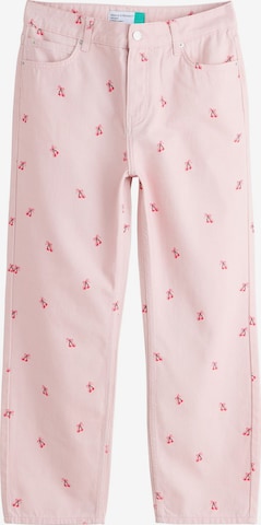 rožinė Next Standartinis Džinsai: priekis