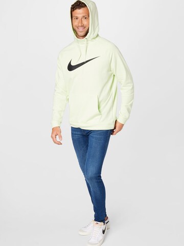 NIKE Sportsweatshirt in Grün