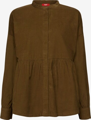 ESPRIT Blouse in Groen: voorkant