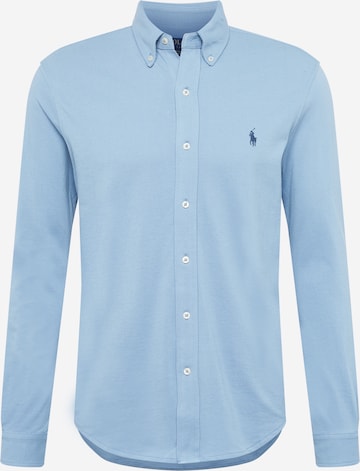 Camicia di Polo Ralph Lauren in blu: frontale