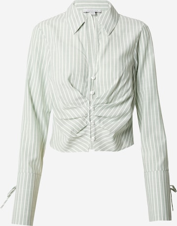 Camicia da donna di TOPSHOP in verde: frontale