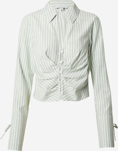 Camicia da donna TOPSHOP di colore verde chiaro / bianco, Visualizzazione prodotti