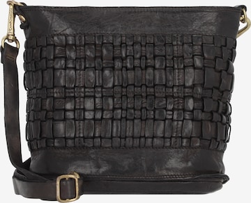 Campomaggi Crossbody Bag 'Edera' in Black: front