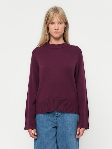 SELECTED - Jersey 'SLFCILLE' en lila: frente