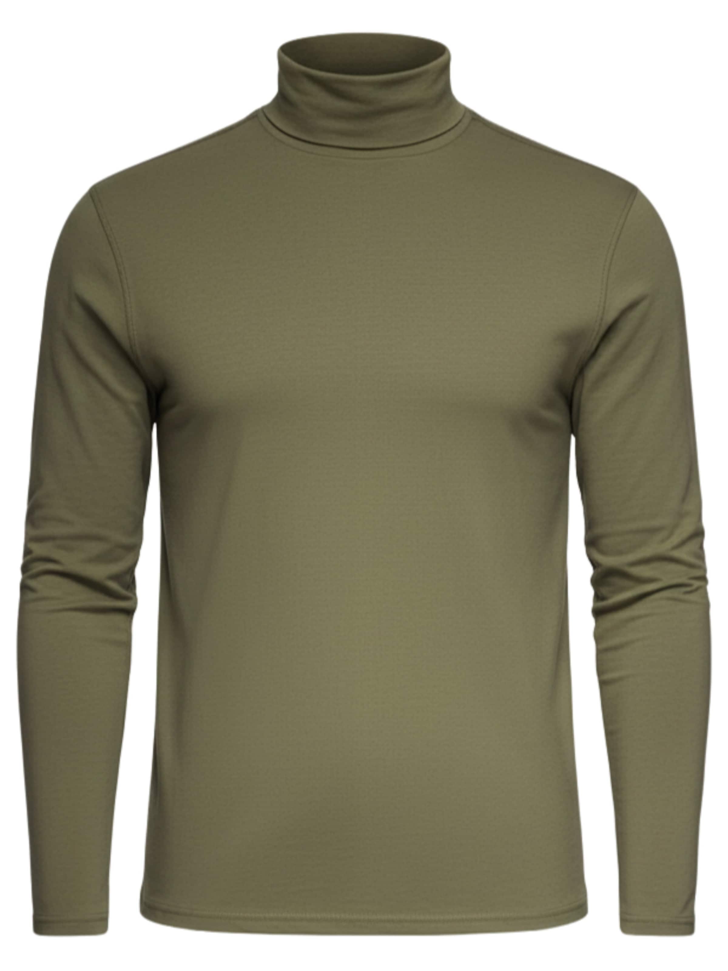 Ombre Shirt in Groen: voorkant