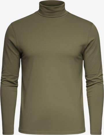 Ombre Shirt in Groen: voorkant