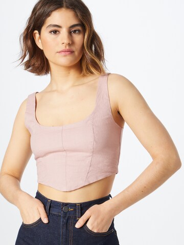 Cotton On Top in Pink: front