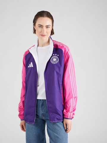 ADIDAS PERFORMANCE Training Jacket 'Germany Anthem' in Purple
