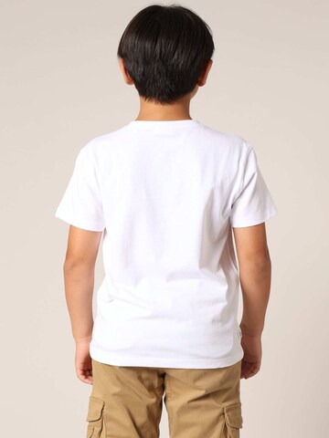 T-Shirt 'Road' Deeluxe en blanc