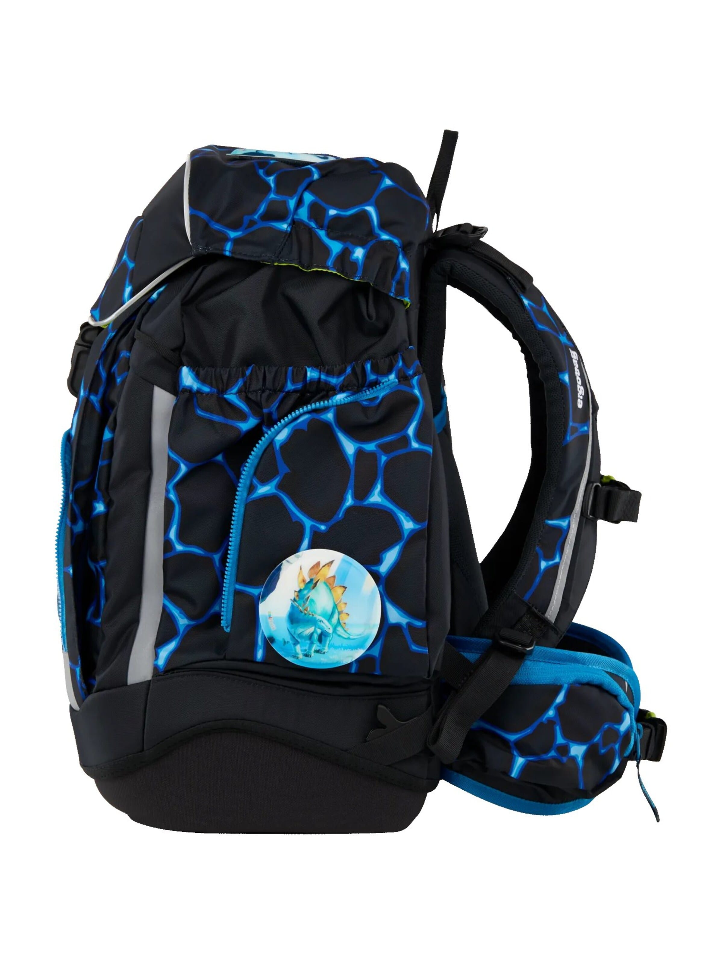 ergobag Backpack 'Schulranzen-Set maxi Set' in Blue
