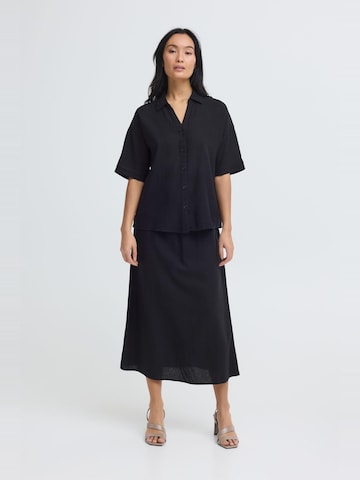 Chemisier ' OXNInna ' Oxmo en noir