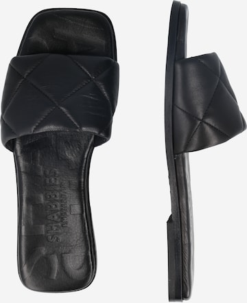 SHABBIES AMSTERDAM Mules in Black