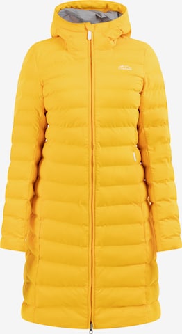 ICEBOUND Raincoat in Yellow: front