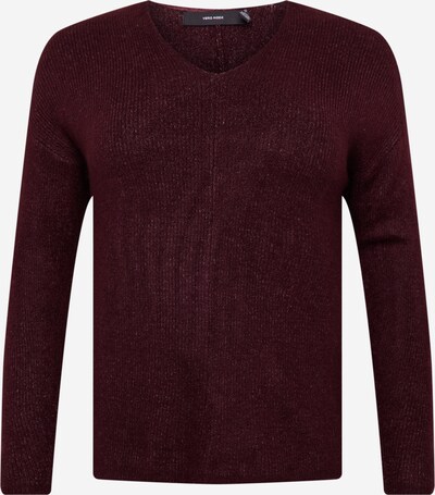Vero Moda Curve Pullover in weinrot, Produktansicht
