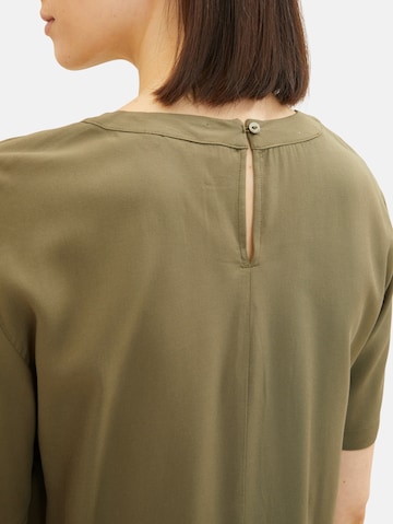 TOM TAILOR - Blusa em verde