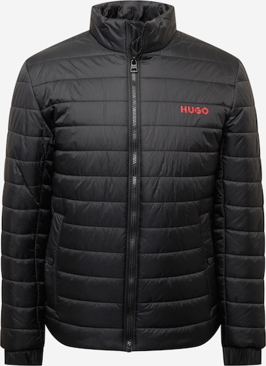 HUGO Veste d’hiver 'Benti' en rouge / noir, Vue avec produit