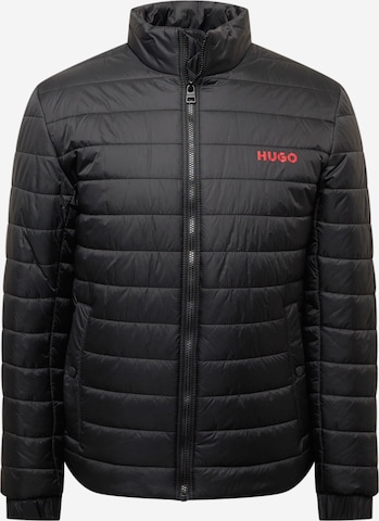 HUGO Funkcionalna jakna 'Benti' | črna barva: sprednja stran