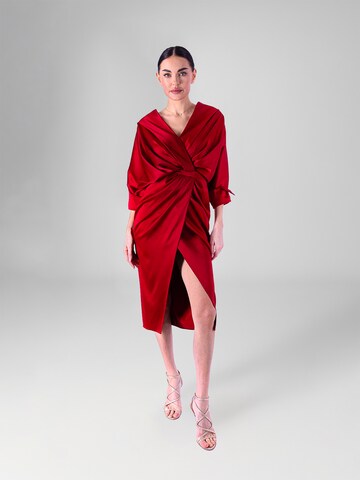 acob a porter Avondjurk in Rood