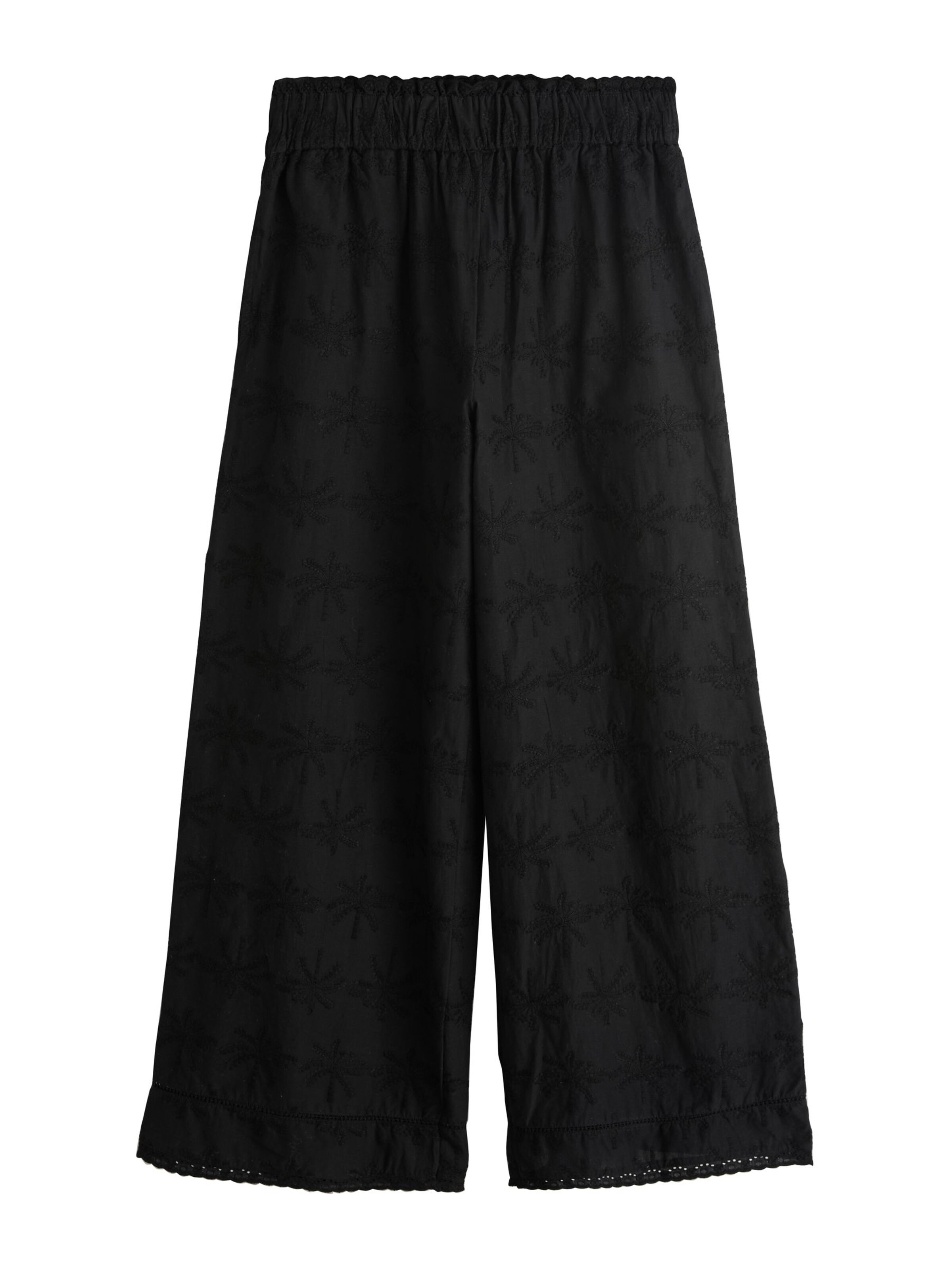 Wide leg Pantaloni di Next in nero: frontale