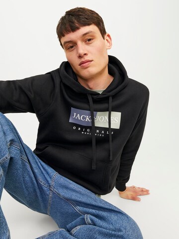 JACK & JONES Μπλούζα φούτερ 'Frederiksberg' σε μαύρο