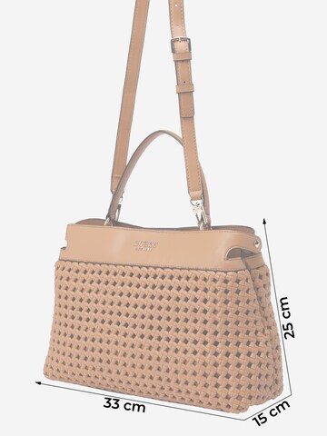 GUESS Handbag 'Sicilia' in Brown