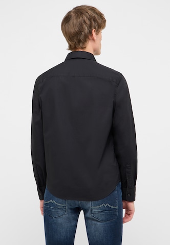 MUSTANG Regular fit Button Up Shirt ' Style Canton ' in Black
