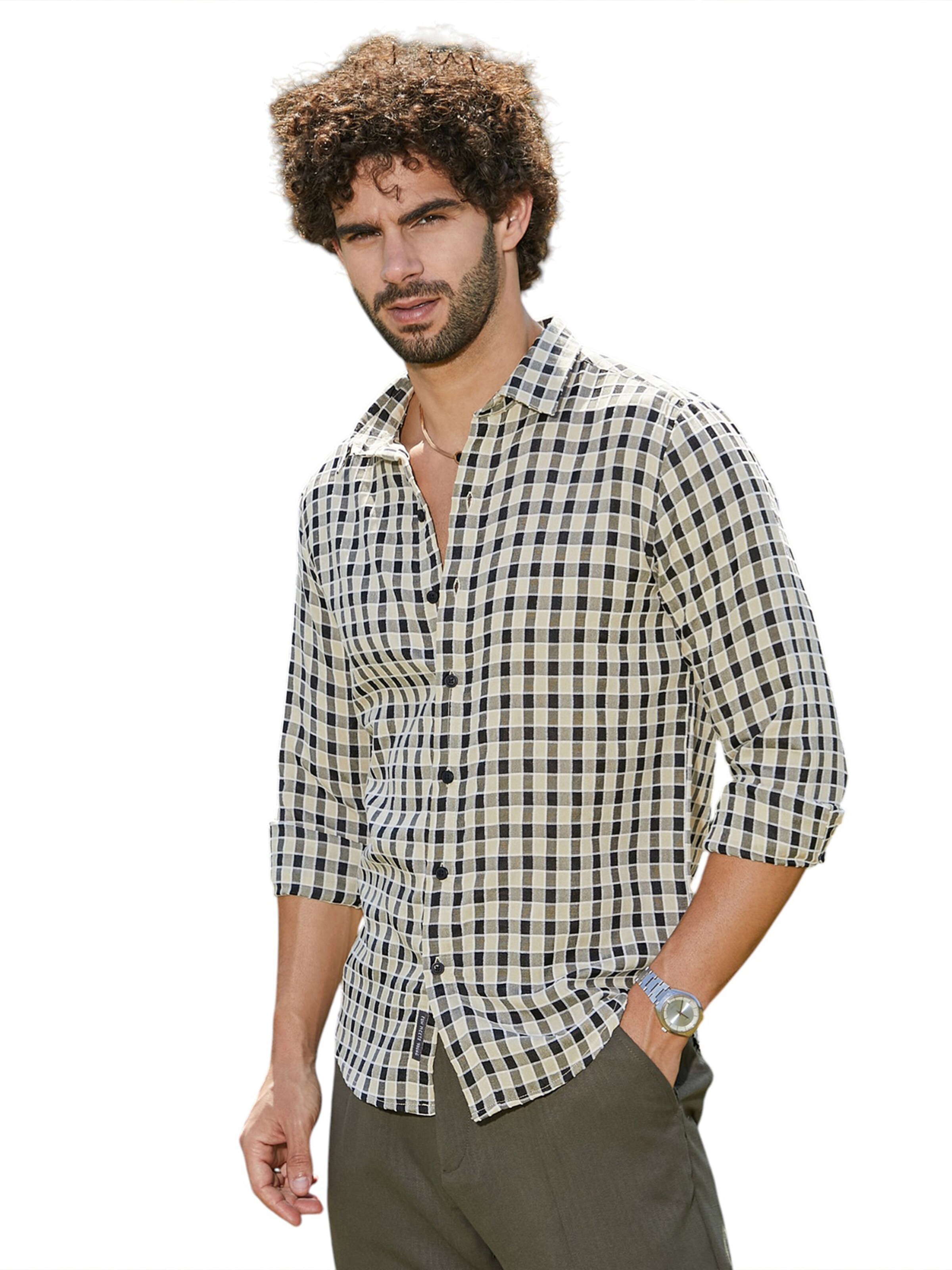 Campus Sutra Regular fit Ing 'Aisha' - kék