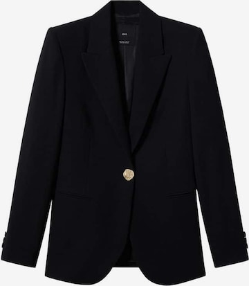 Blazer 'iguana' MANGO en noir : devant