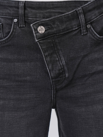 M.O.D MIRACLE OF DENIM Bő szár Farmer - fekete