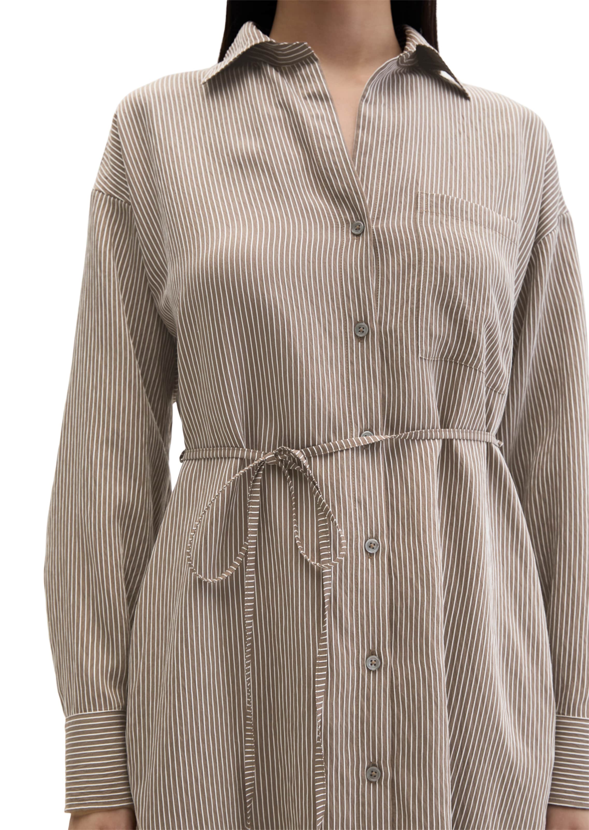 Marc O'Polo Shirt dress in Brown