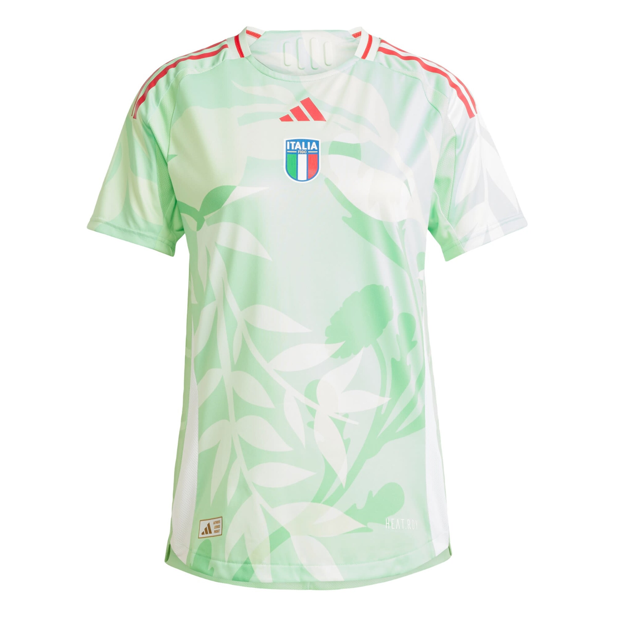 Maillot 'Italy 25 Away Authentic' ADIDAS PERFORMANCE en vert : devant