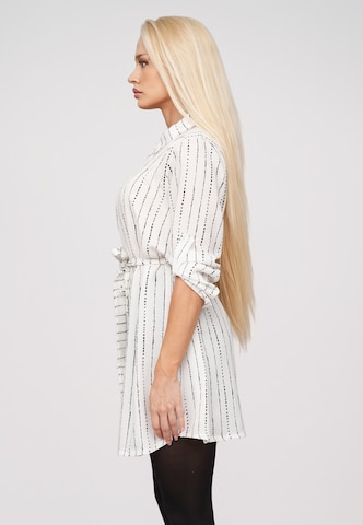 Robe-chemise Cloud5ive en blanc