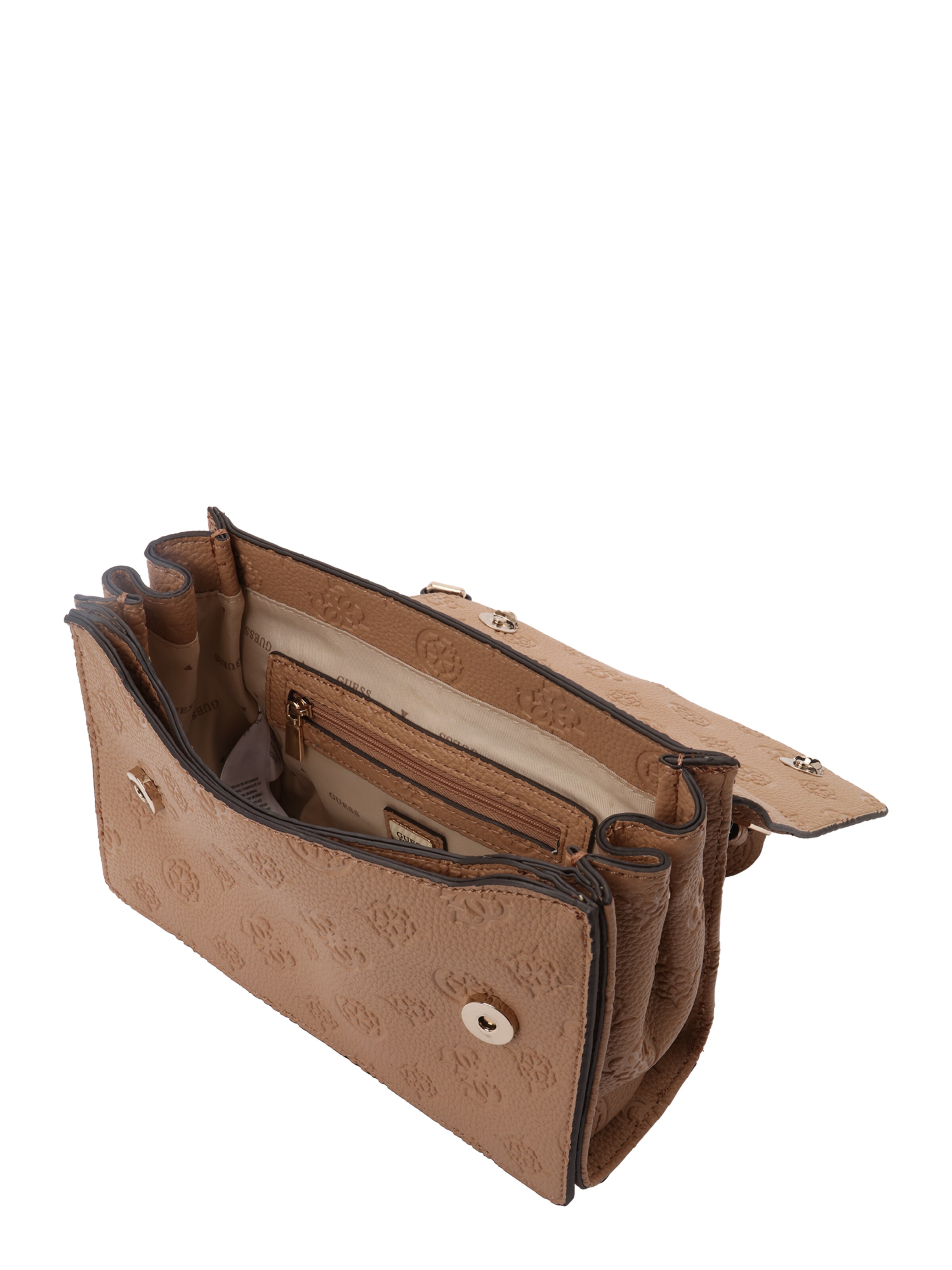 GUESS Skuldertaske 'Cresidia' i beige