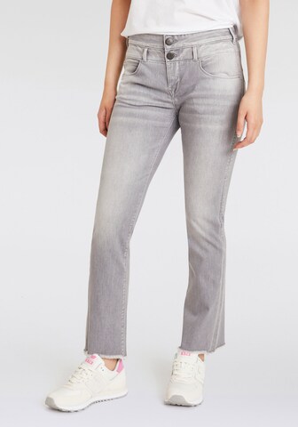 Herrlicher Bootcut Jeans in Grau: Vorderseite