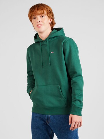 Regular fit Bluză de molton de la TOMMY HILFIGER pe verde: față
